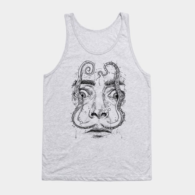 octopus Dali Tank Top by NikKor